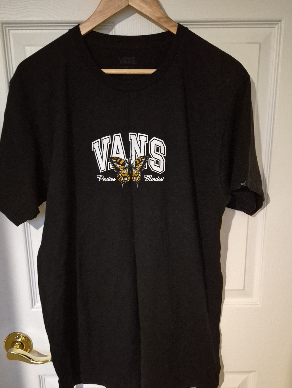 Vans Positive Mindset Butterfly Graphic Skate Tee - Size Large UNISEX